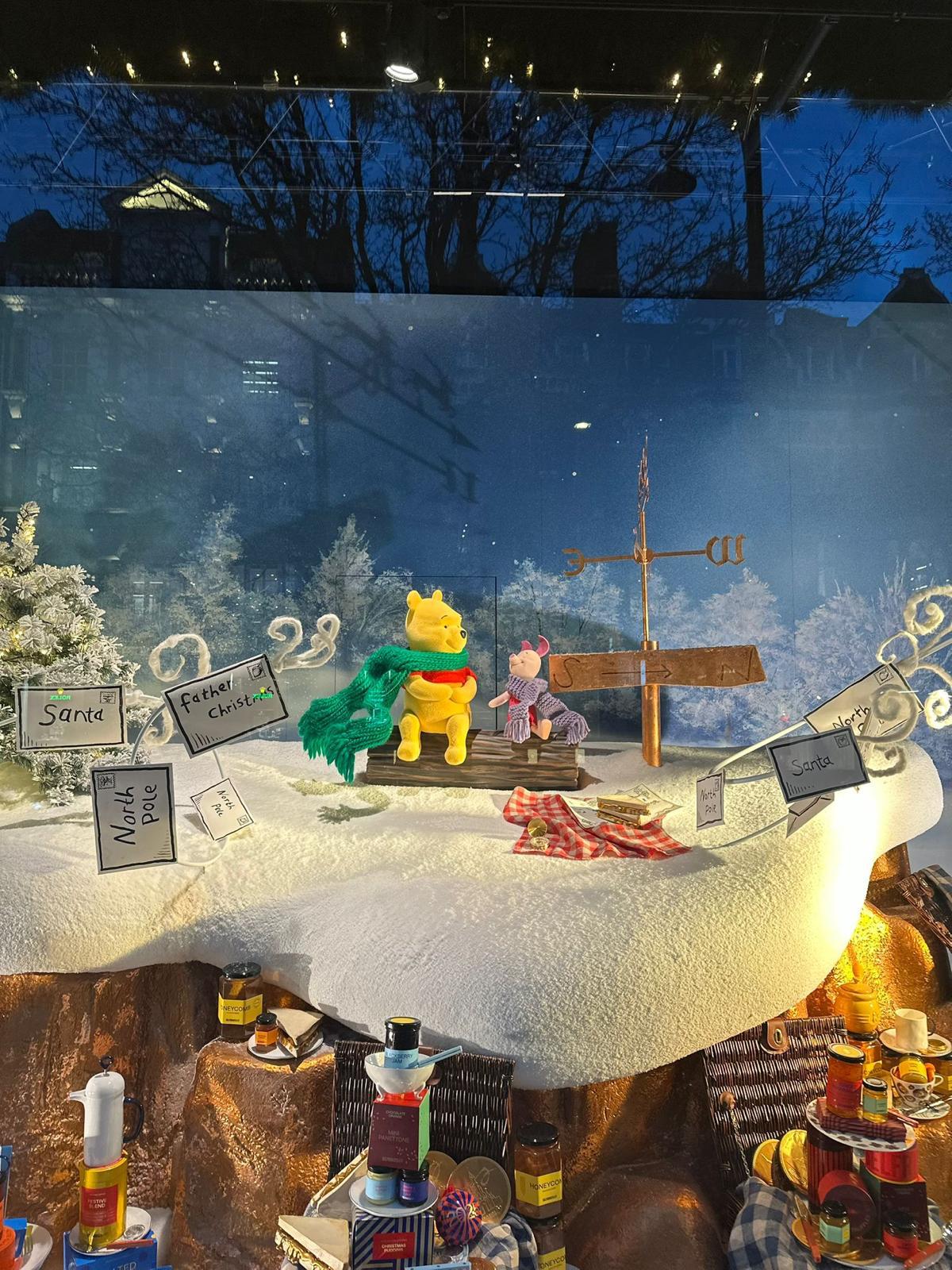 Disney Lights and Selfridges Windows